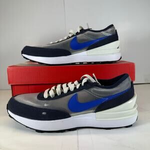 Nike Waffle One (GS) Black/Blue DC0481-005 Size 5.5 Youth